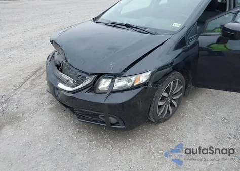 2015 Honda Civic Ex-L из США, поврежденный, VIN 19XFB2F9XFE012758